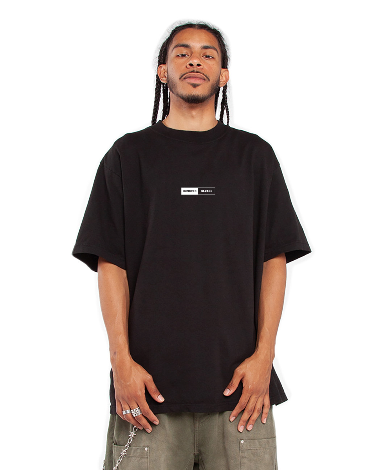 T-SHIRT OVERSIZE NEED MONEY BLACK